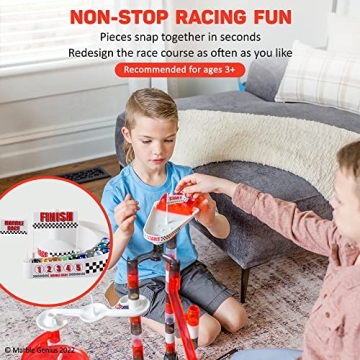 Exciting Marble Genius Racing Set for Kids - 125 Pieces