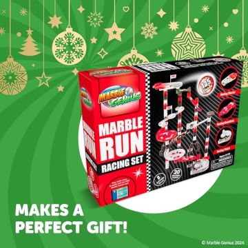 Exciting Marble Genius Racing Set for Kids - 125 Pieces