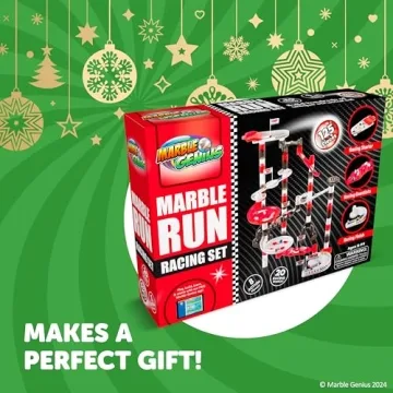 Exciting Marble Genius Racing Set for Kids - 125 Pieces