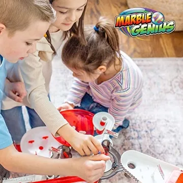 Exciting Marble Genius Racing Set for Kids - 125 Pieces