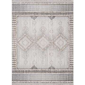 Hauteloom Amaga Moroccan Farmhouse Area Rug - Elegant