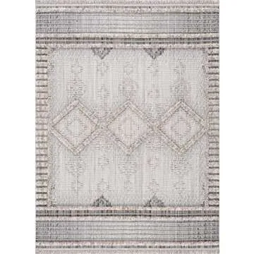 Hauteloom Amaga Moroccan Farmhouse Area Rug - Elegant