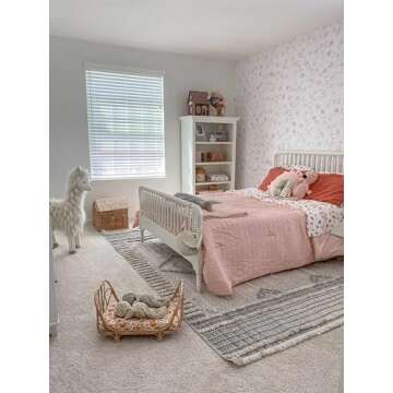 Hauteloom Amaga Moroccan Farmhouse Area Rug - Elegant