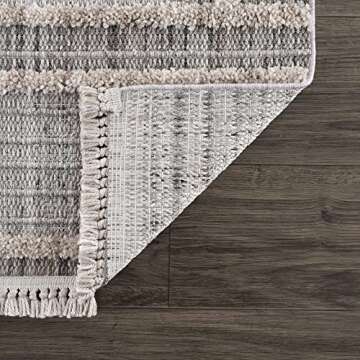 Hauteloom Amaga Moroccan Farmhouse Area Rug - Elegant