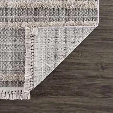 Hauteloom Amaga Moroccan Farmhouse Area Rug - Elegant