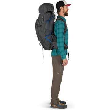 Osprey Aether Plus 70L Men's Backpack for Adventure