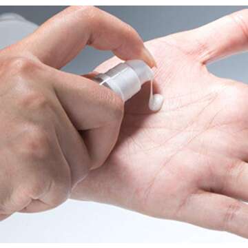 6 Packs Airless Pump Bottles Lotion Dispenser Bottle Travel Cream Pump Bottles Vacuum Pump Bottle For Liquid foundation (5ml(0.6oz))