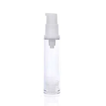 6 Packs Airless Pump Bottles Lotion Dispenser Bottle Travel Cream Pump Bottles Vacuum Pump Bottle For Liquid foundation (5ml(0.6oz))