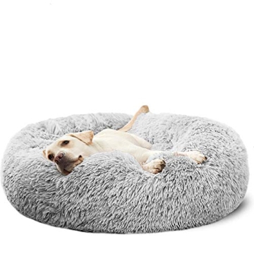 HACHIKITTY Donut Bed for Medium Large Dogs and Cats