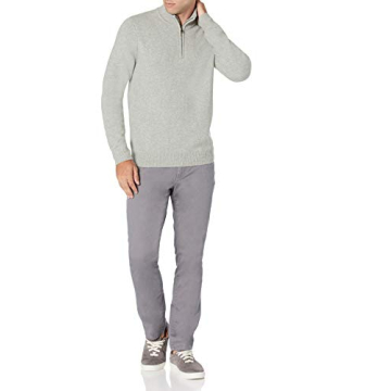 Men's Stylish Comfort Quarter-Zip Sweater - Amazon Essentials