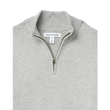 Men's Stylish Comfort Quarter-Zip Sweater - Amazon Essentials