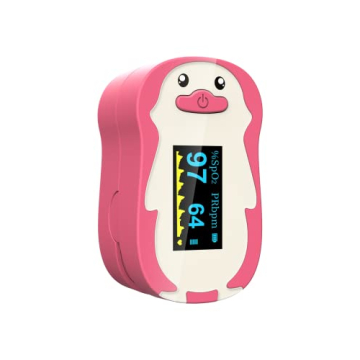 Vibeat Kids Pulse Oximeter - Easy Monitor for Ages 2-12