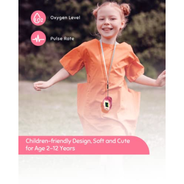 Vibeat Kids Pulse Oximeter - Easy Monitor for Ages 2-12