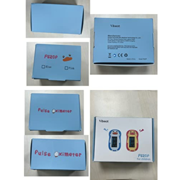 Vibeat Kids Pulse Oximeter - Easy Monitor for Ages 2-12
