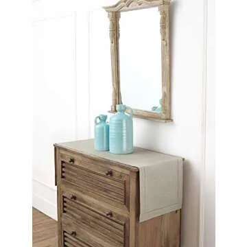 Solino Home Luxury Pure Linen Table Runner 60 Inches Long