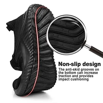 Feethit Slip On Running Shoes Lightweight Stylish Sneakers