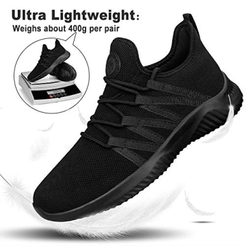 Feethit Slip On Running Shoes Lightweight Stylish Sneakers