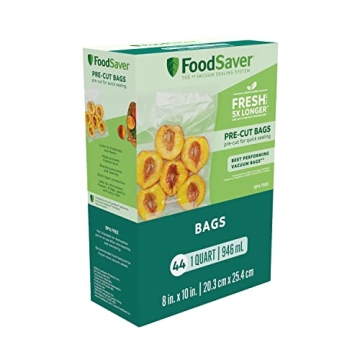 FoodSaver Vacuum Sealer Bags - Precut & BPA-Free
