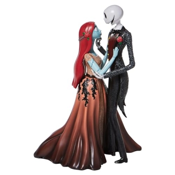 Enesco Disney Showcase Couture Jack and Sally Figurine - 9.5 Inch Collectible Home Decor