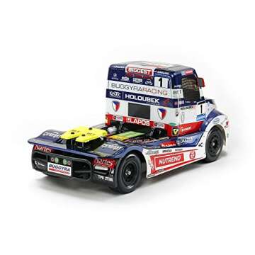 Tamiya 58661 BUGGYRA Fat Fox (TT-01E) - 1:14 Scale RC Model, White
