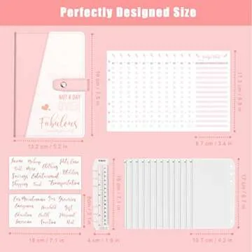 NXPOY Budget Binder with Cash Envelopes for Effective Saving