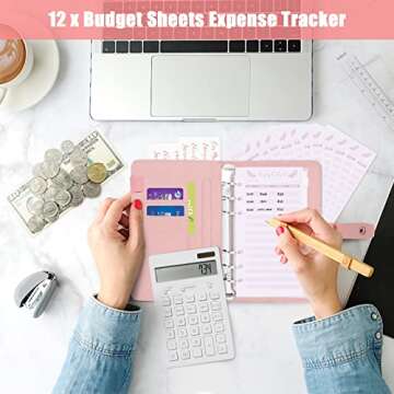 NXPOY Budget Binder with Cash Envelopes for Effective Saving