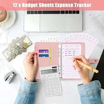 NXPOY Budget Binder with Cash Envelopes for Effective Saving