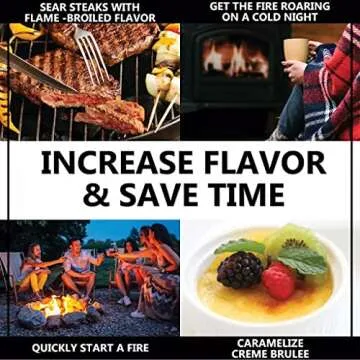 GRILLBLAZER Su-VGun Grill Torch Set for Perfect Grilling