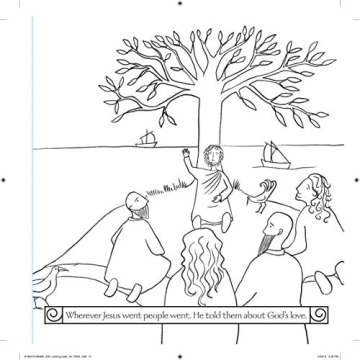 Jesus Storybook Bible Coloring Book for Kids