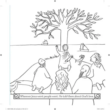 Jesus Storybook Bible Coloring Book for Kids