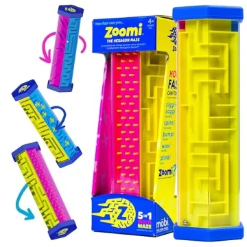 Mobi Zoomi Hexagon Maze Puzzle Game - 3D Brain Teaser for Ages 4+