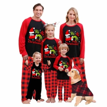 Matching Christmas PJs for Family - Festive Holiday Apparel Set