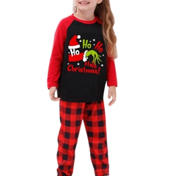 Matching Family Christmas PJs Set for Fun Holidays