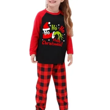 Matching Family Christmas PJs Set for Fun Holidays