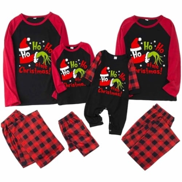 Matching Family Christmas PJs Set for Fun Holidays