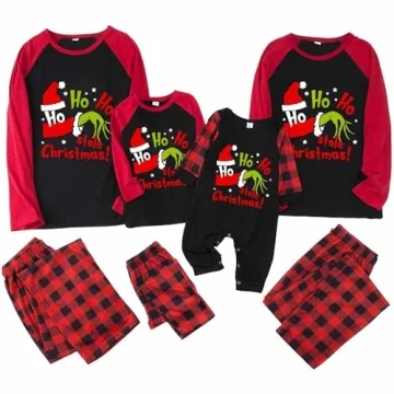Matching Family Christmas PJs Set for Fun Holidays