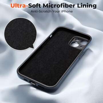 SUPFINE iPhone 15 Case – Premium Liquid Silicone Protection