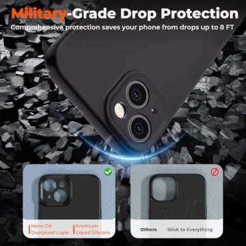 SUPFINE iPhone 15 Case – Premium Liquid Silicone Protection