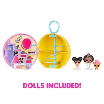 Mini LOL Surprise Family - 3 Dolls & Ball Playset Gift