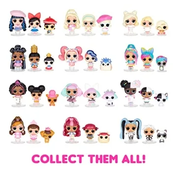 Mini LOL Surprise Family - 3 Dolls & Ball Playset Gift