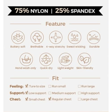 Aoxjox Stylish Long Sleeve Crop Tops for Women Workout