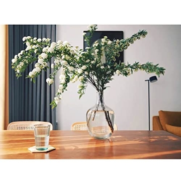 Large Decorative Glass Vases for Home Decor by Hewory