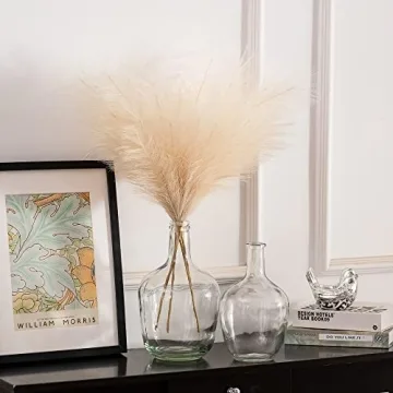 Large Decorative Glass Vases for Home Decor by Hewory