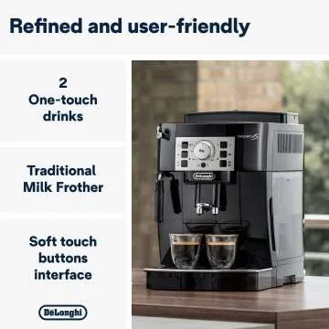 De'Longhi Magnifica S Coffee Maker with Milk Frother