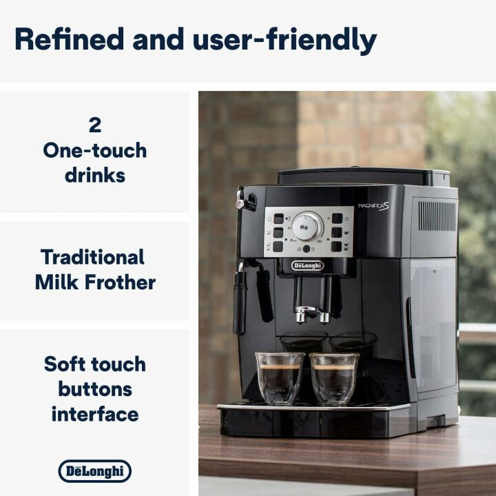 De'Longhi Magnifica S Coffee Maker with Milk Frother