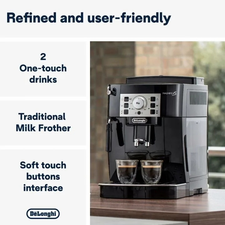 De'Longhi Magnifica S Coffee Maker with Milk Frother