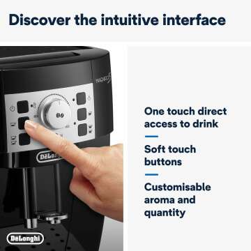 De'Longhi Magnifica S Coffee Maker with Milk Frother