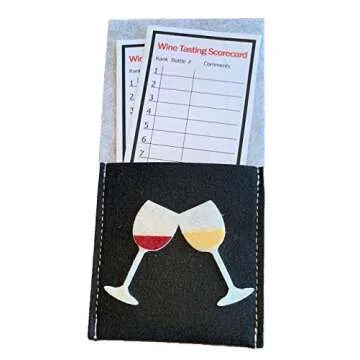 Sturdy Wine Tasting Party Silverware Holders - 8 Pack