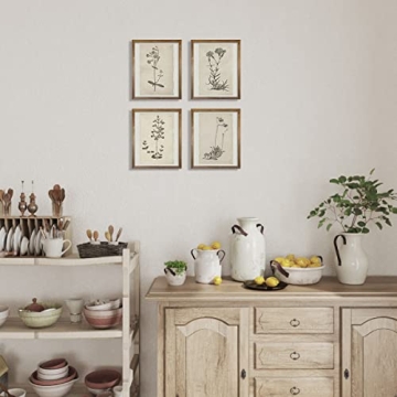 Vintage Botanical Plant Wall Art Prints for Home Decor