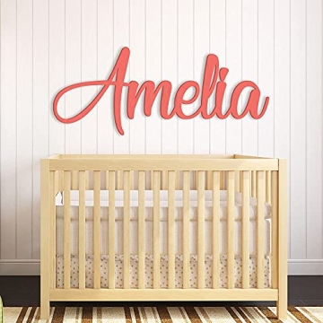 Personalized Custom Wooden Name Sign for Nursery Decor